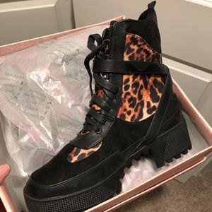 Leopard Boots